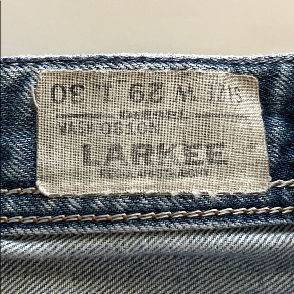 Diesel Industry Larkee Regular Straight Size 29 x 30 - Picture 9 of 16